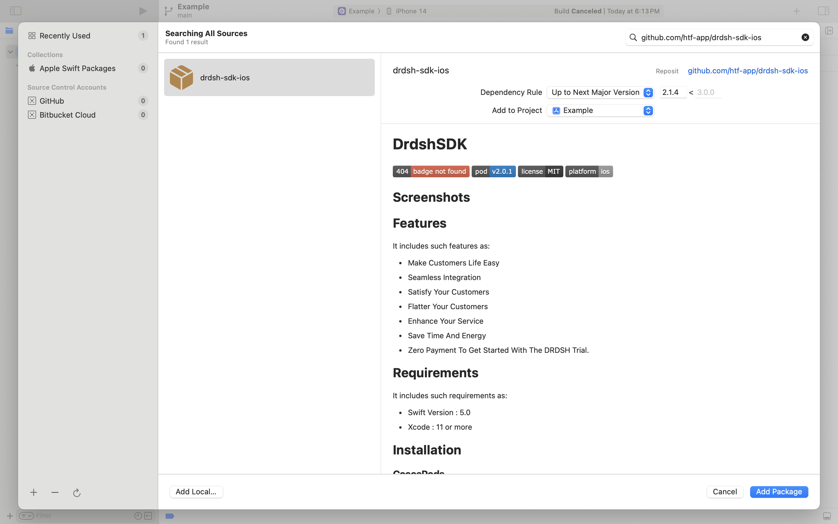 GitHub - htf-app/drdsh-sdk-ios